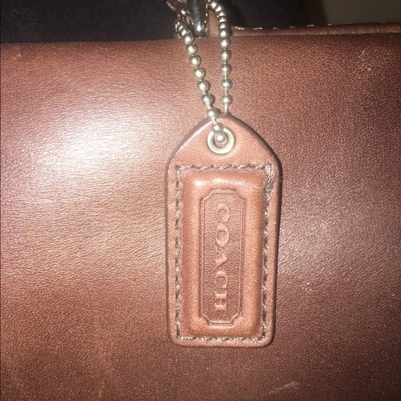 Authentic Coach Briefcase shoulder carry bag EUC - Picture 3 of 8